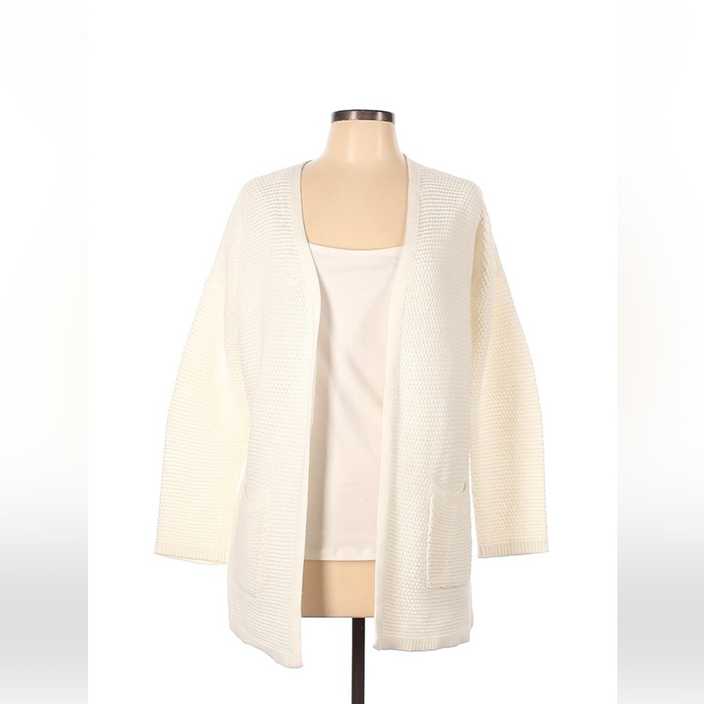 VGUC Marine Layer Catalina Birdseye white Cardigan size L
